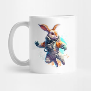 Galaxy Space Rabbit Astronaut Mug